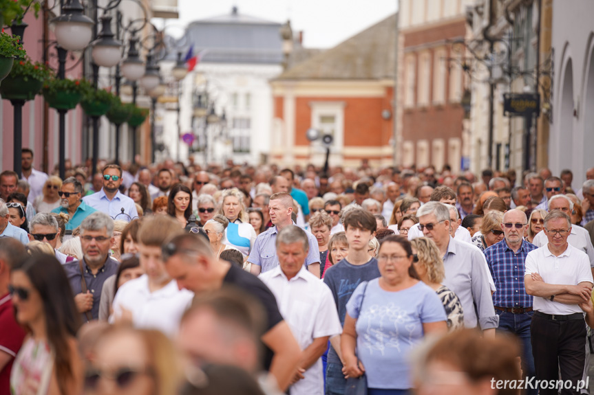 Procesja Bożego Ciała w Krośnie