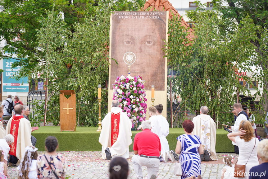 Procesja Bożego Ciała w Krośnie