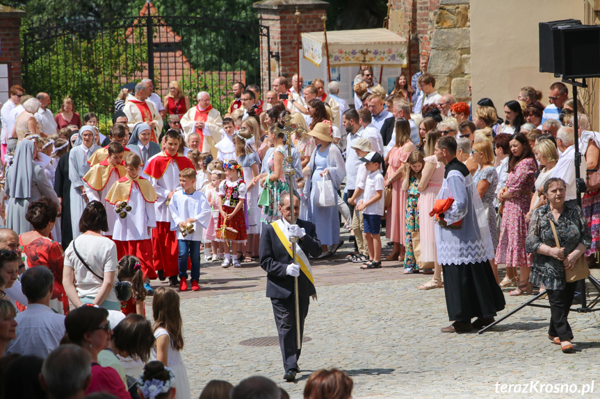 Procesja Bożego Ciała w Krośnie