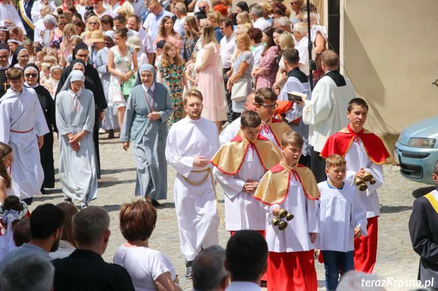 Procesja Bożego Ciała w Krośnie