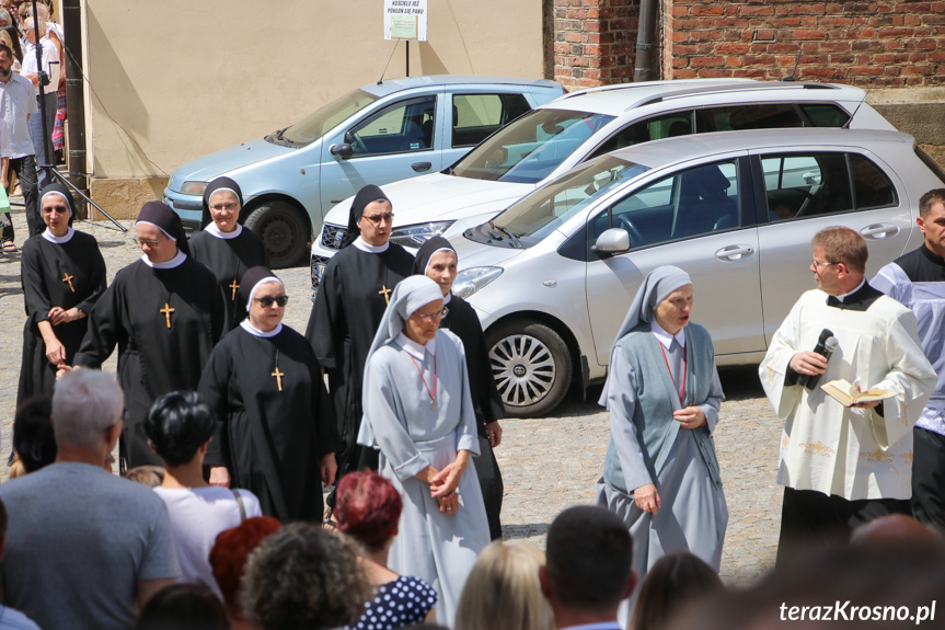 Procesja Bożego Ciała w Krośnie