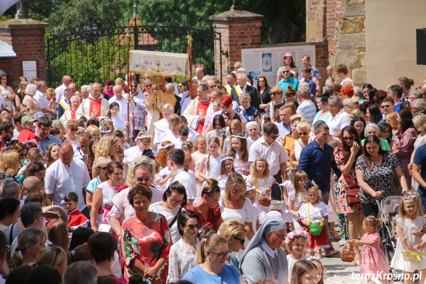 Procesja Bożego Ciała w Krośnie