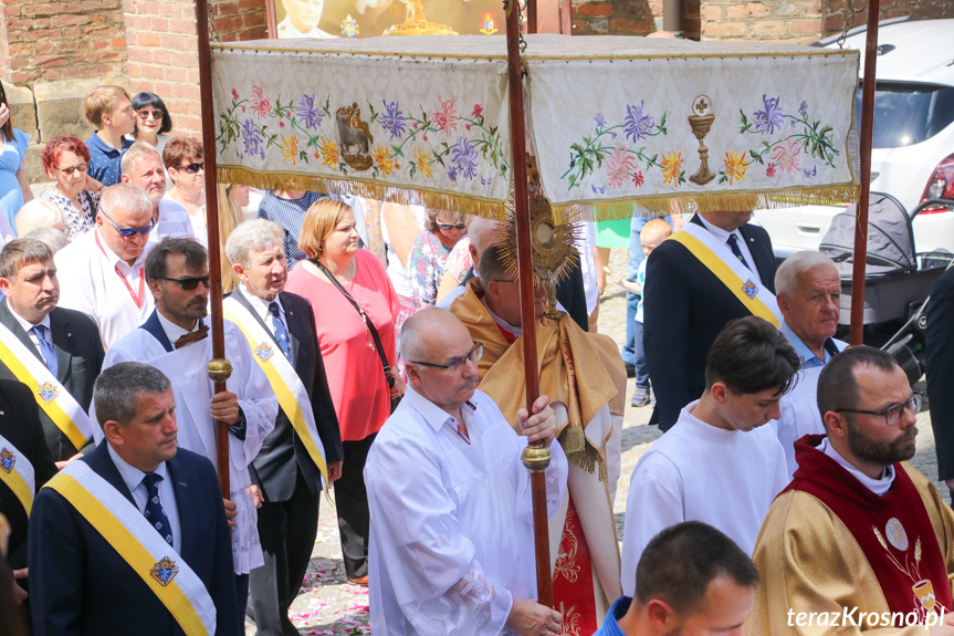 Procesja Bożego Ciała w Krośnie