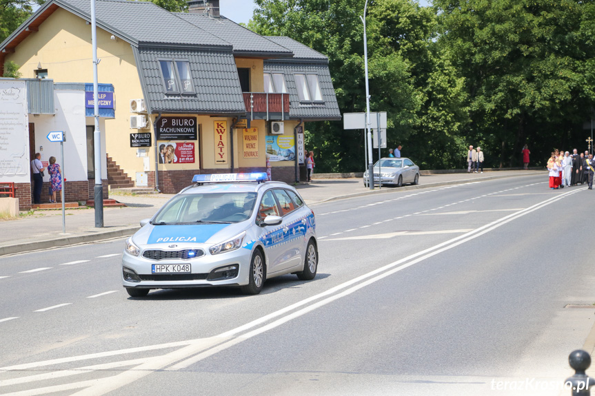 Procesja Bożego Ciała w Krośnie