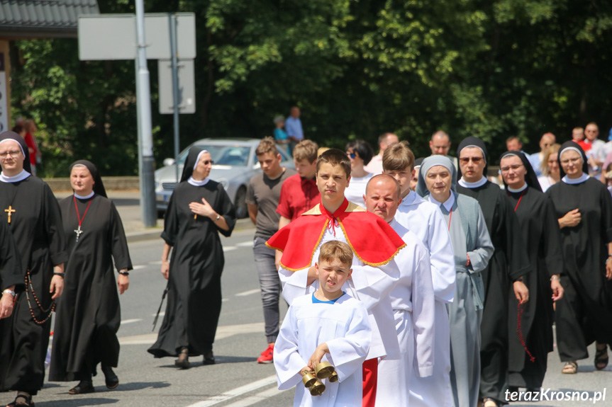 Procesja Bożego Ciała w Krośnie