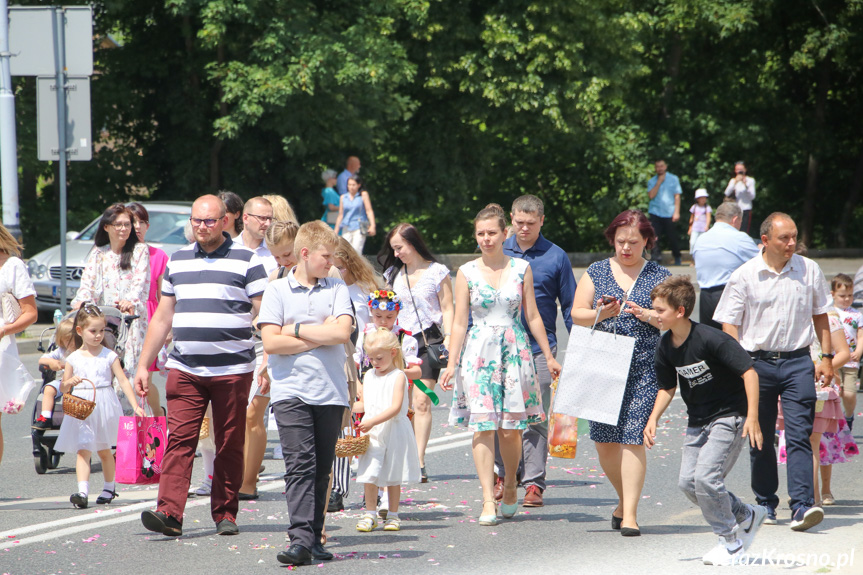 Procesja Bożego Ciała w Krośnie