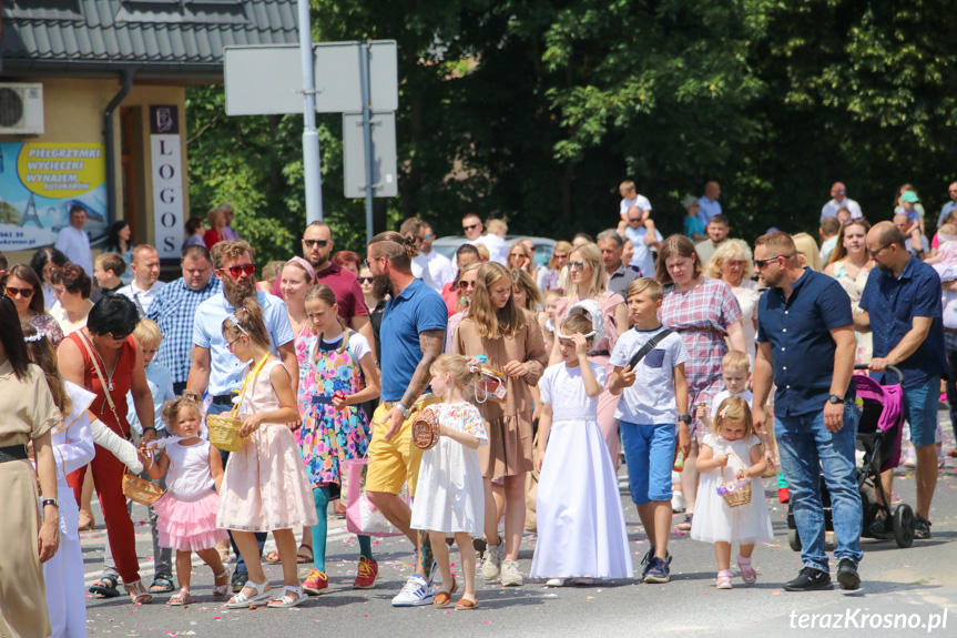 Procesja Bożego Ciała w Krośnie