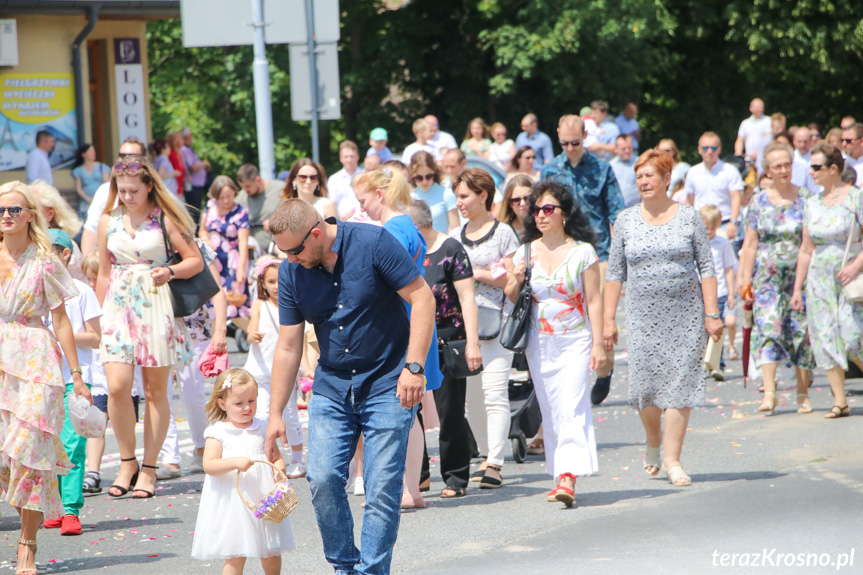 Procesja Bożego Ciała w Krośnie