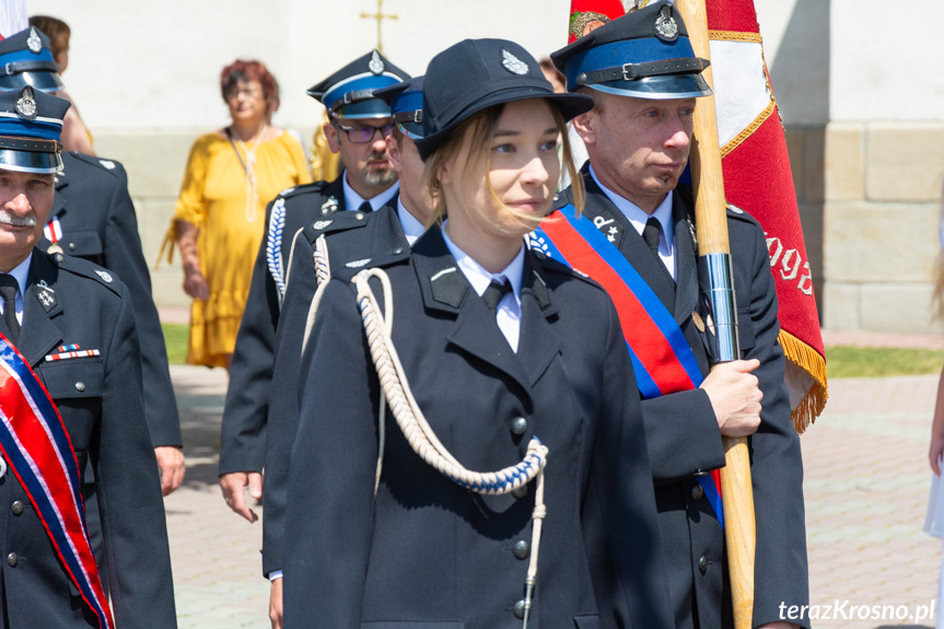 Procesja Bożego Ciała w parafii Zręcin