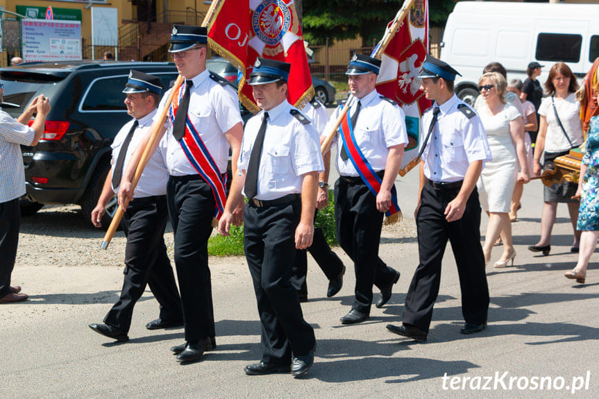 Procesja Bożego Ciała w parafii Zręcin