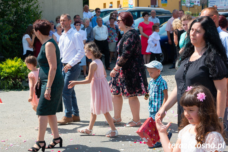 Procesja Bożego Ciała w parafii Zręcin