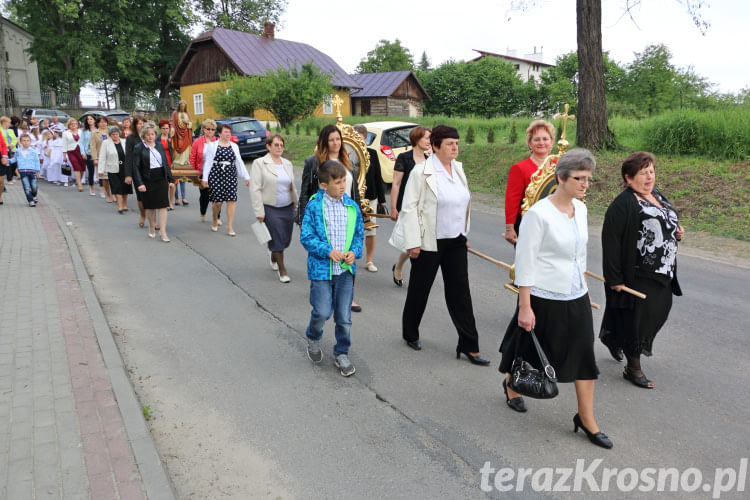 Procesja Bożego Ciała w Zręcinie 2016