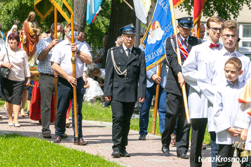 Procesja Bożego Ciała w Zręcinie