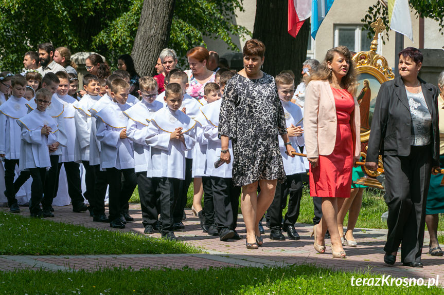 Procesja Bożego Ciała w Zręcinie