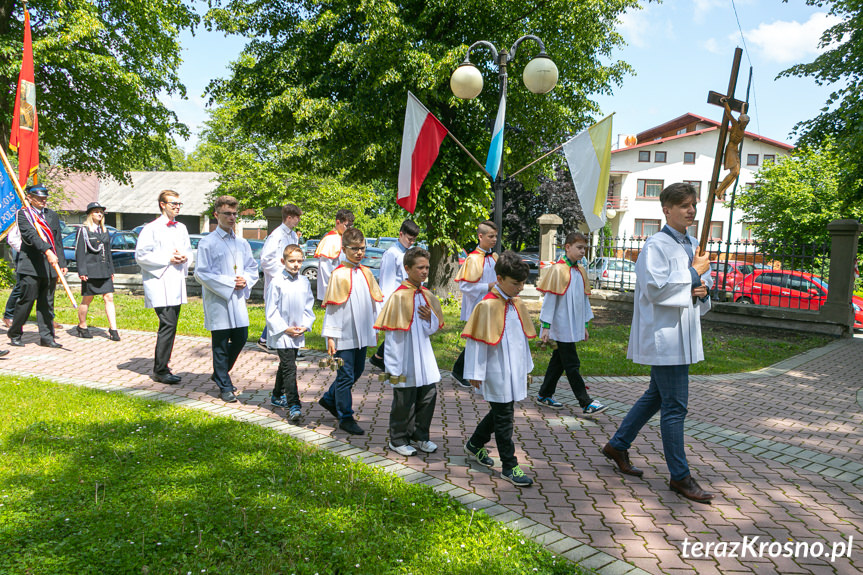 Procesja Bożego Ciała w Zręcinie