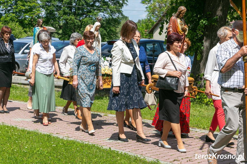 Procesja Bożego Ciała w Zręcinie