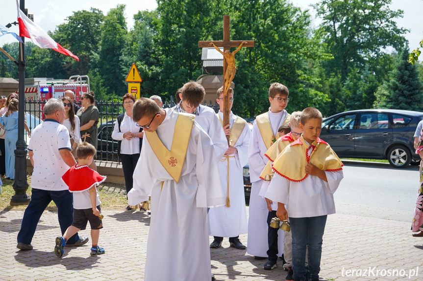 Procesja Bożego Ciała w Zręcinie