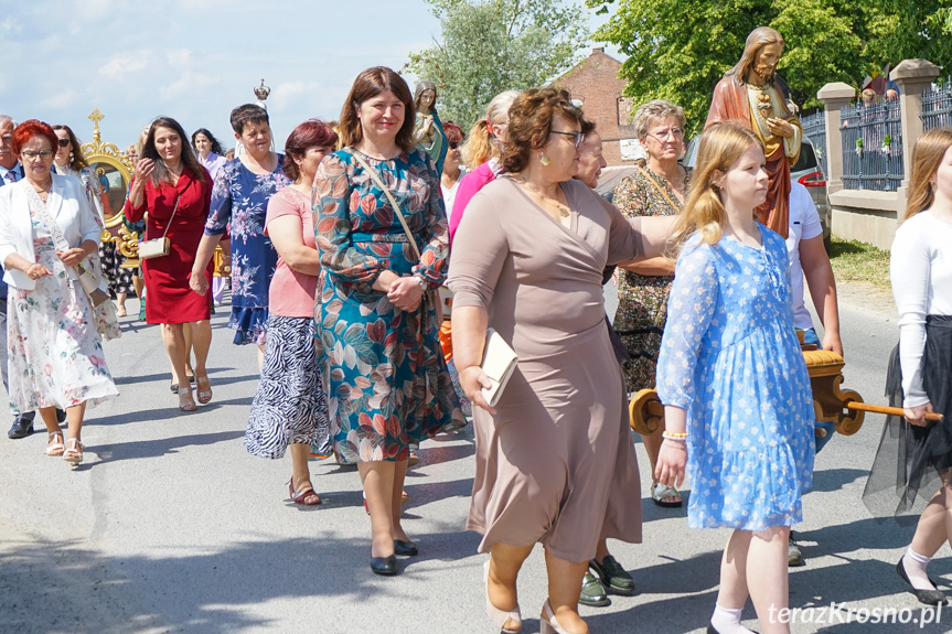 Procesja Bożego Ciała w Zręcinie