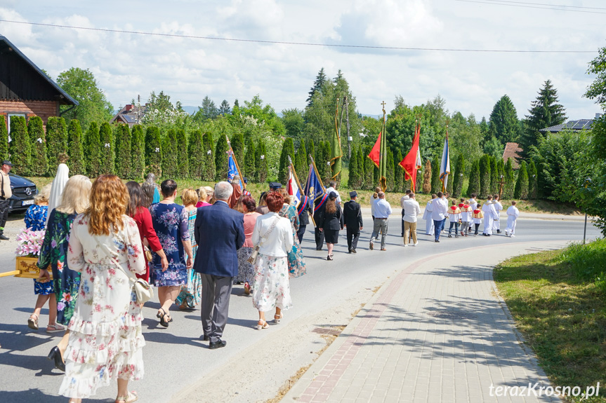 Procesja Bożego Ciała w Zręcinie