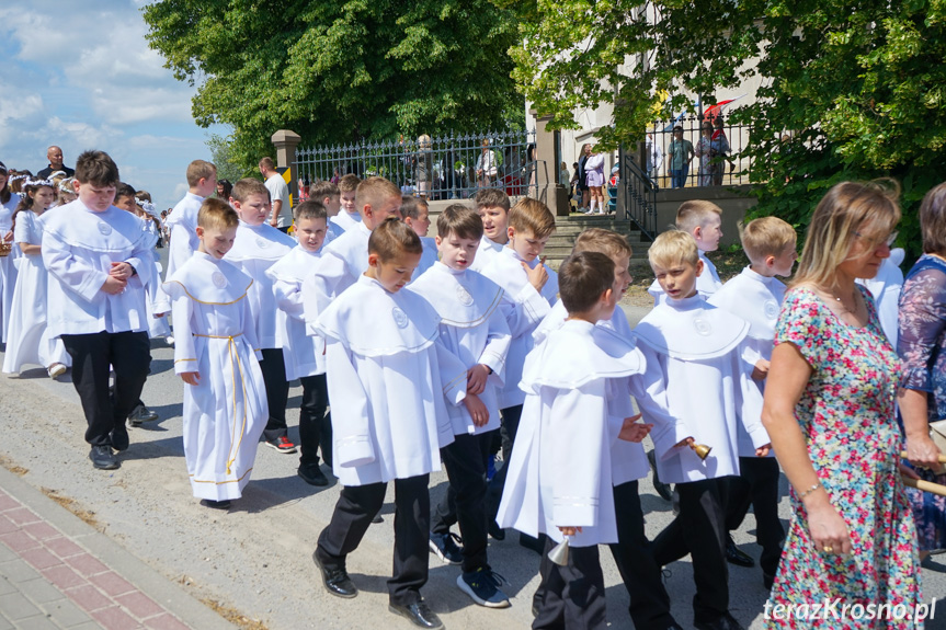 Procesja Bożego Ciała w Zręcinie