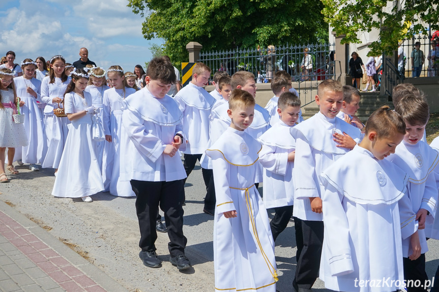 Procesja Bożego Ciała w Zręcinie