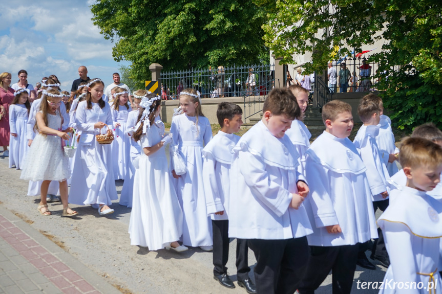 Procesja Bożego Ciała w Zręcinie