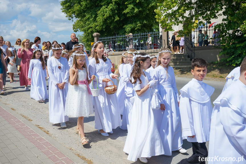 Procesja Bożego Ciała w Zręcinie