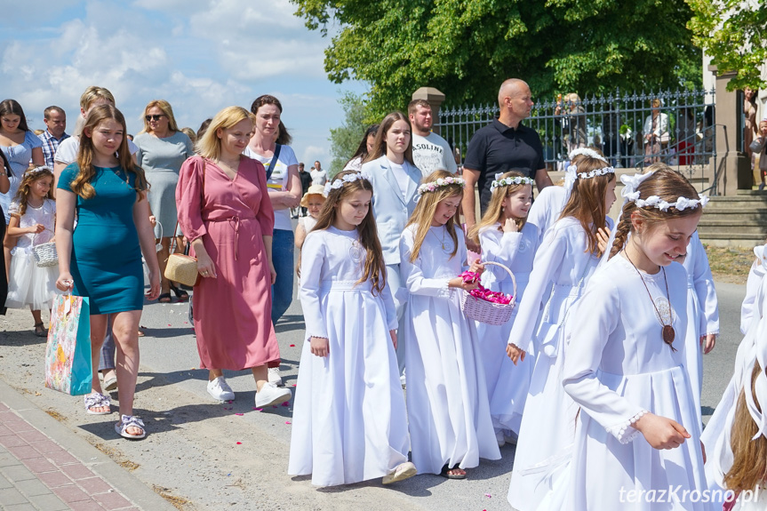 Procesja Bożego Ciała w Zręcinie