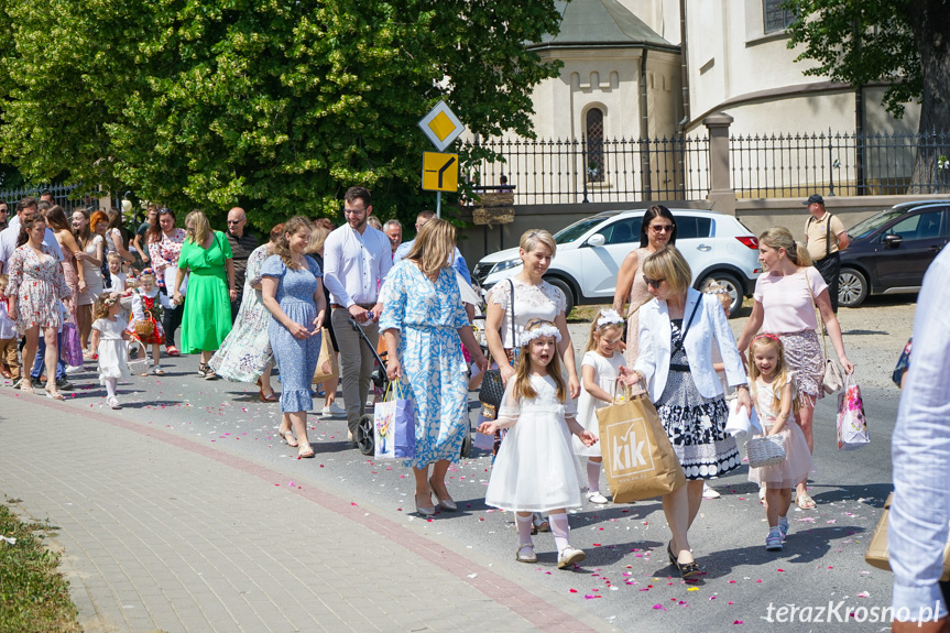 Procesja Bożego Ciała w Zręcinie