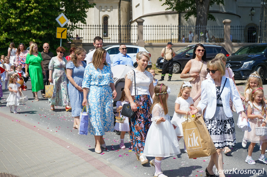 Procesja Bożego Ciała w Zręcinie