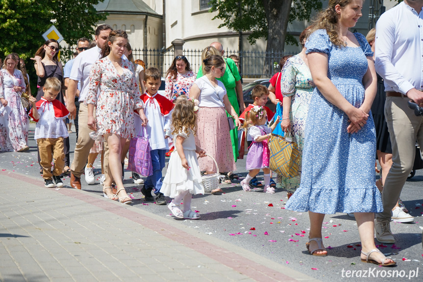 Procesja Bożego Ciała w Zręcinie