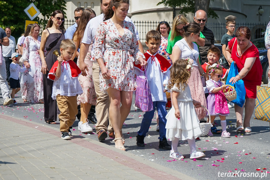 Procesja Bożego Ciała w Zręcinie