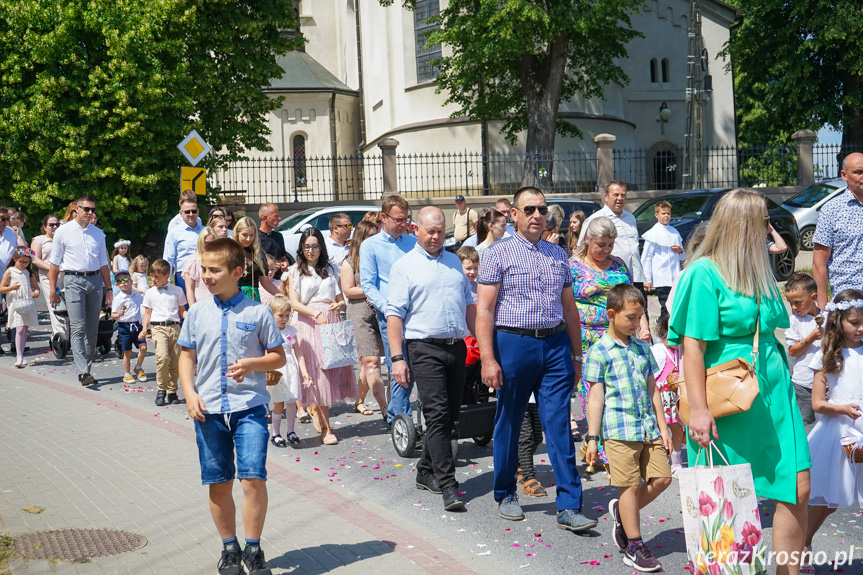 Procesja Bożego Ciała w Zręcinie