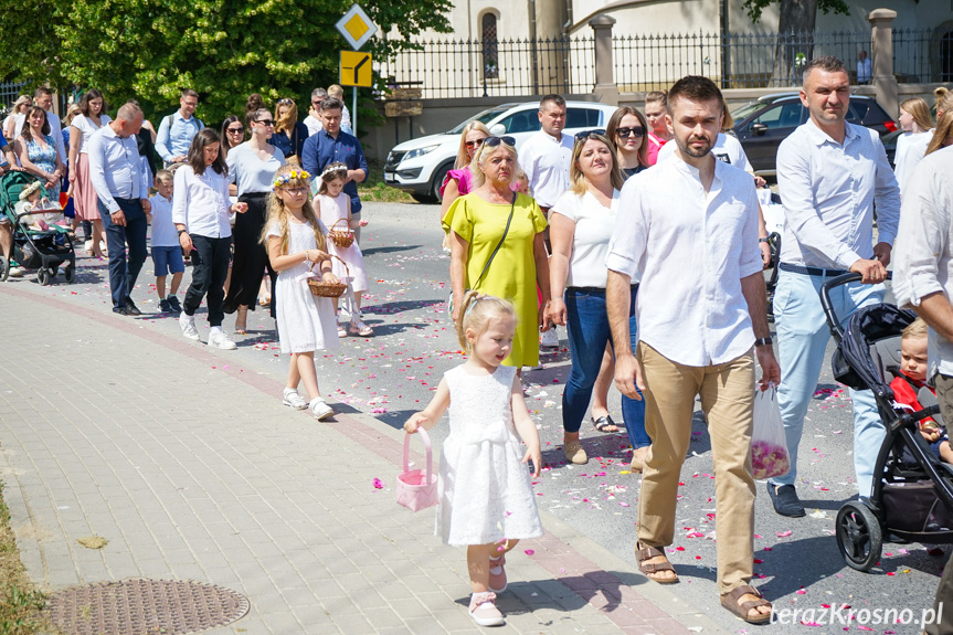 Procesja Bożego Ciała w Zręcinie