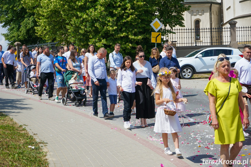 Procesja Bożego Ciała w Zręcinie