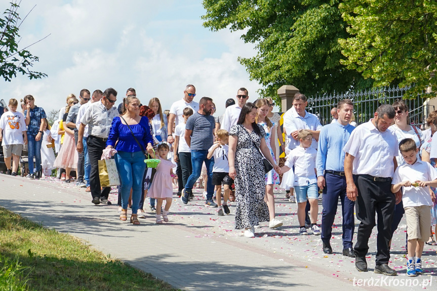 Procesja Bożego Ciała w Zręcinie