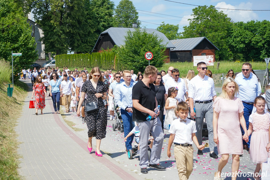 Procesja Bożego Ciała w Zręcinie