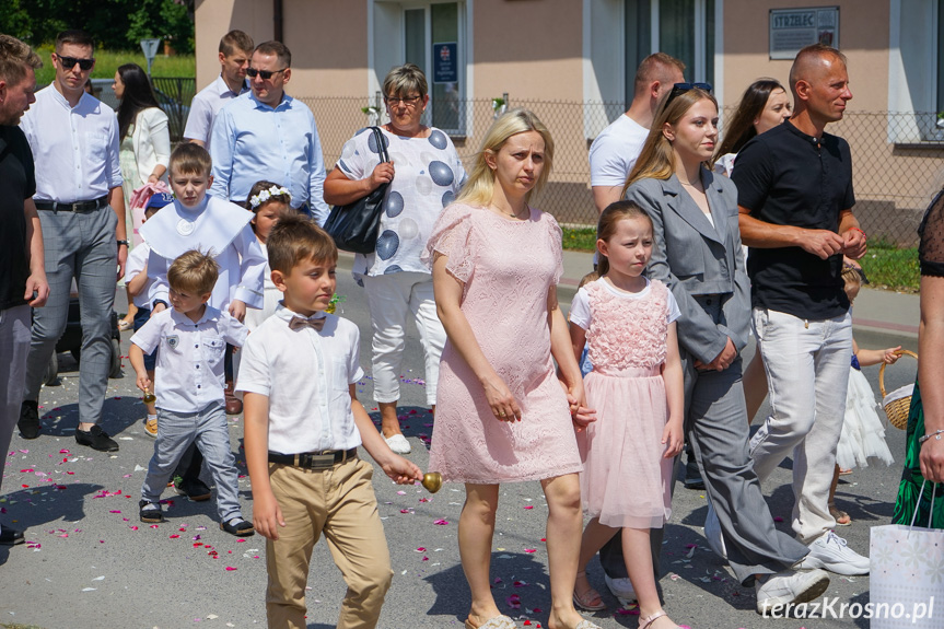 Procesja Bożego Ciała w Zręcinie