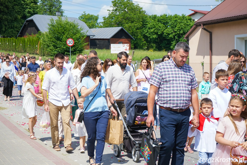 Procesja Bożego Ciała w Zręcinie