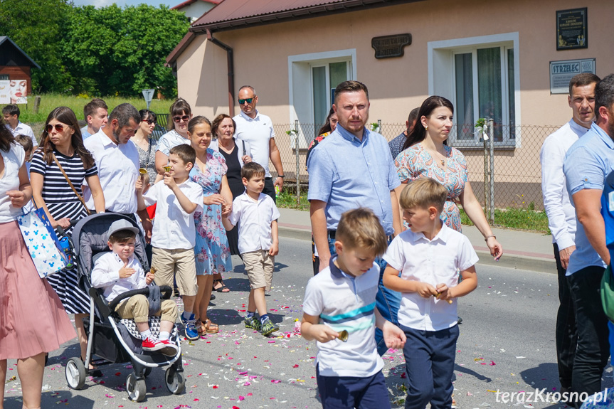 Procesja Bożego Ciała w Zręcinie