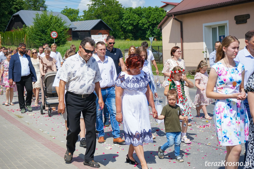 Procesja Bożego Ciała w Zręcinie