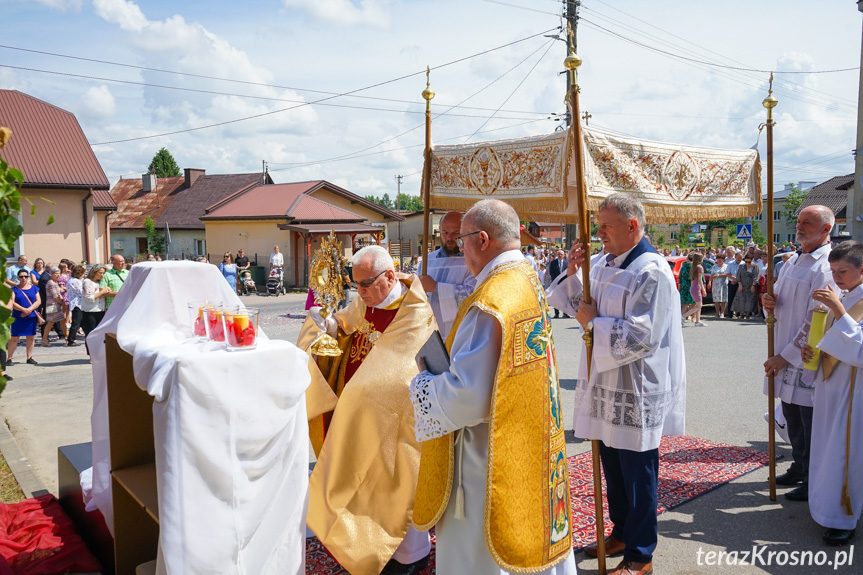 Procesja Bożego Ciała w Zręcinie