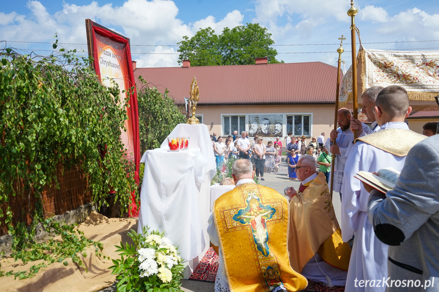 Procesja Bożego Ciała w Zręcinie