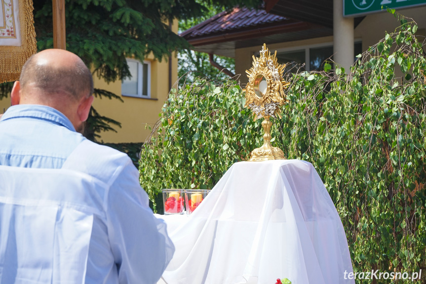 Procesja Bożego Ciała w Zręcinie