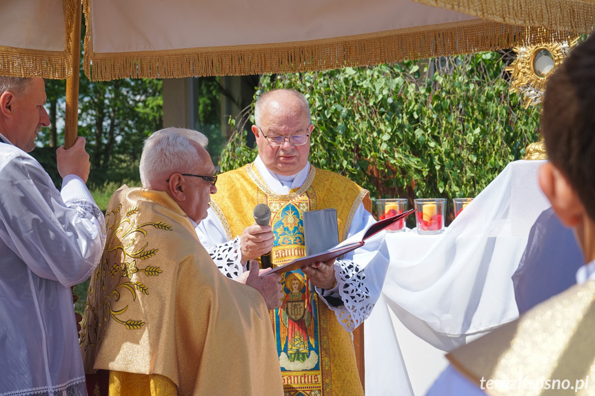 Procesja Bożego Ciała w Zręcinie