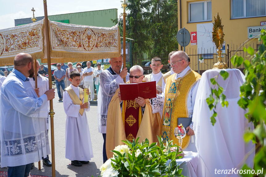 Procesja Bożego Ciała w Zręcinie