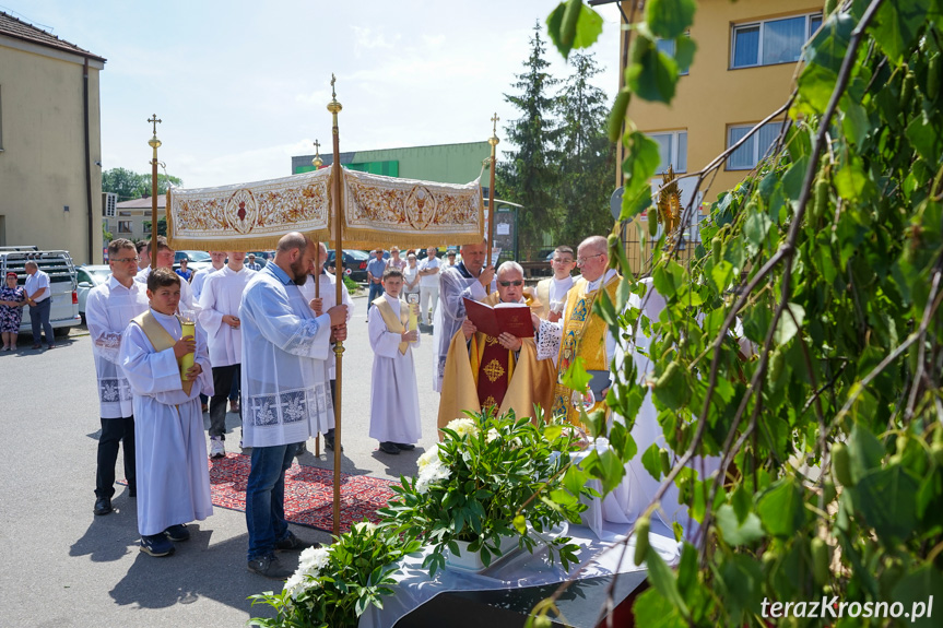 Procesja Bożego Ciała w Zręcinie