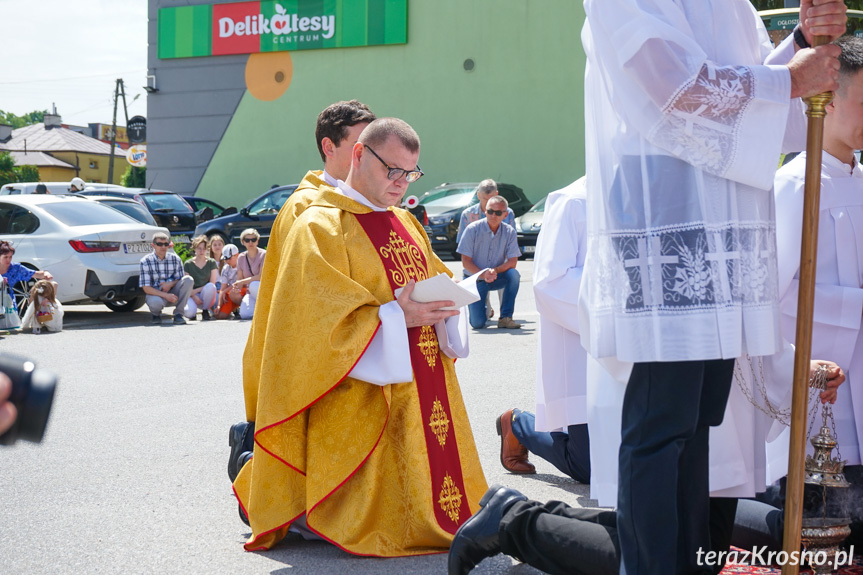 Procesja Bożego Ciała w Zręcinie