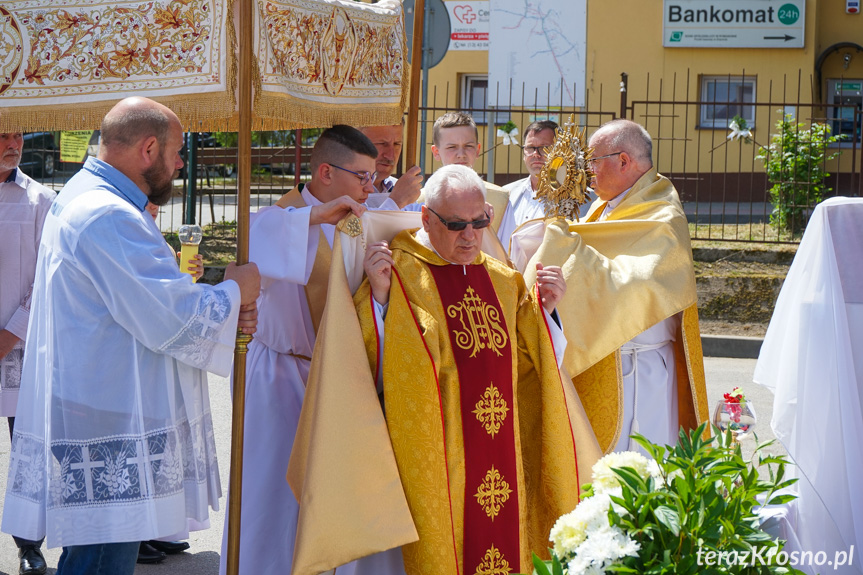 Procesja Bożego Ciała w Zręcinie