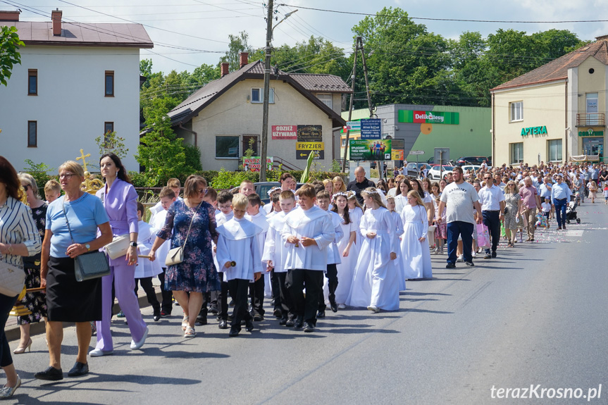 Procesja Bożego Ciała w Zręcinie